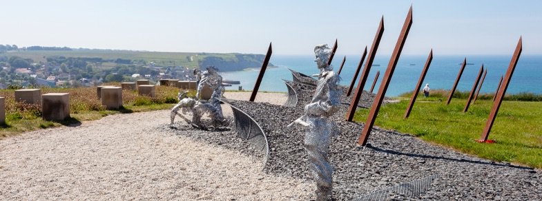 From gold Beach to Caen